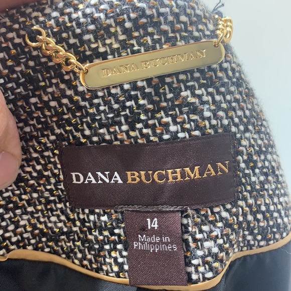 Jacket blazer tweed beaded NWT - Picture 10 of 11